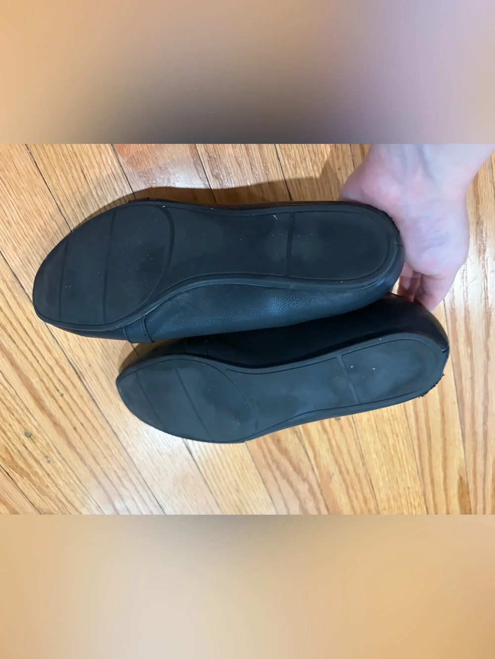 Black Leather Loafers